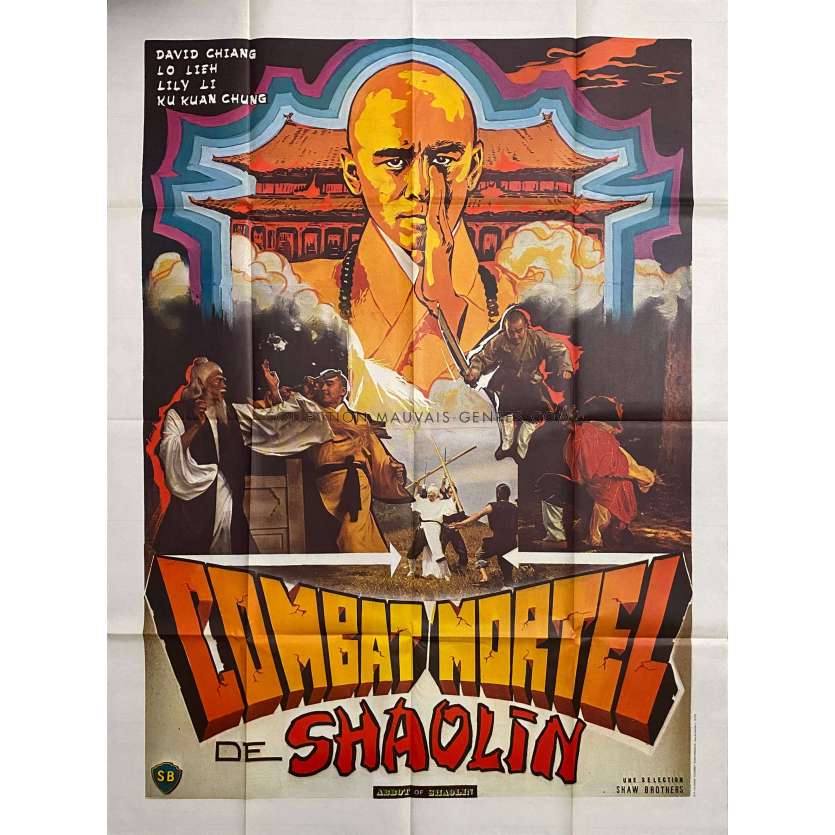 A SLICE OF DEATH Movie Poster- 47x63 in. - 1979 - Shaw Brothers, Kung Fu, Hong Kong Martial Arts