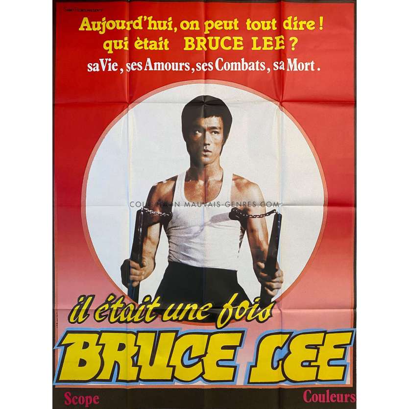 IL ÉTAIT UNE FOIS BRUCE LEE Affiche de film- 120x160 cm. - 1973 - Ramon Zamora, Jim Goldman