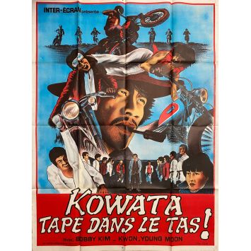 KOWATA TAPE DANS LE TAS Affiche de film- 120x160 cm. - 1977 - Bolo Yeung, Karate, Kung Fu, Hong Kong 