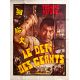 HERCULES THE AVENGER Movie Poster- 47x63 in. - 1965 - Kung Fu, Hong Kong Martial Arts