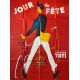 JOUR DE FETE Movie Poster- 47x63 in. - 1949/R1970 - Jacques Tati, Paul Frankeur