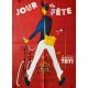 JOUR DE FETE Affiche de film- 60x80 cm. - 1949/R1970 - Paul Frankeur, Jacques Tati