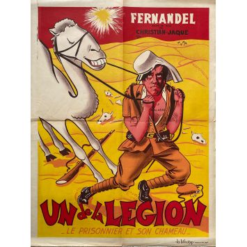 UN DE LA LEGION Affiche de film- 60x80 cm. - 1936 - Fernandel, Christian-Jaque