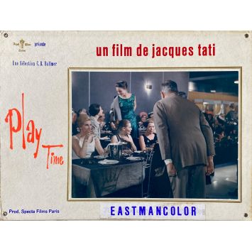 PLAYTIME Lobby Card N06 - 14x18 in. - 1967 - Jacques Tati, Rita Maiden