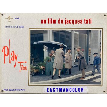 PLAYTIME Lobby Card N12 - 14x18 in. - 1967 - Jacques Tati, Rita Maiden