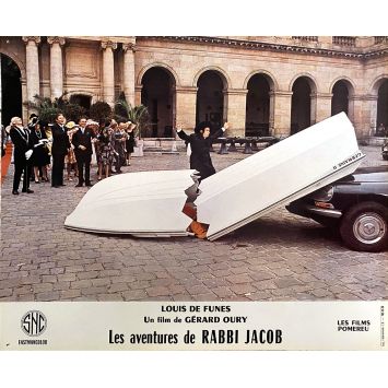 THE MAD ADVENTURES OF RABBI JACOB Original Lobby Card N04 - 10x12 in. - 1973 - Gérard Oury, Louis de Funès