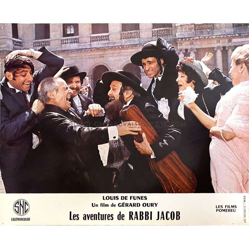 LES AVENTURES DE RABBI JACOB Photo de film N09 - 24x30 cm. - 1973 - Louis de Funès, Gérard Oury