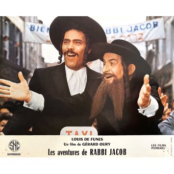 LES AVENTURES DE RABBI JACOB Photo de film N01 - Jeu B - 21x30 cm. - 1973 - Louis de Funès, Gérard Oury