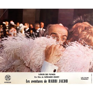LES AVENTURES DE RABBI JACOB Photo de film N17 - 24x30 cm. - 1973 - Louis de Funès, Gérard Oury