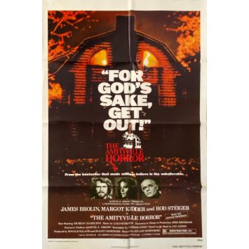 THE AMITYVILLE HORROR Movie Poster- 27x41 in. - 1979 - Stuart Rosenberg, James Brolin