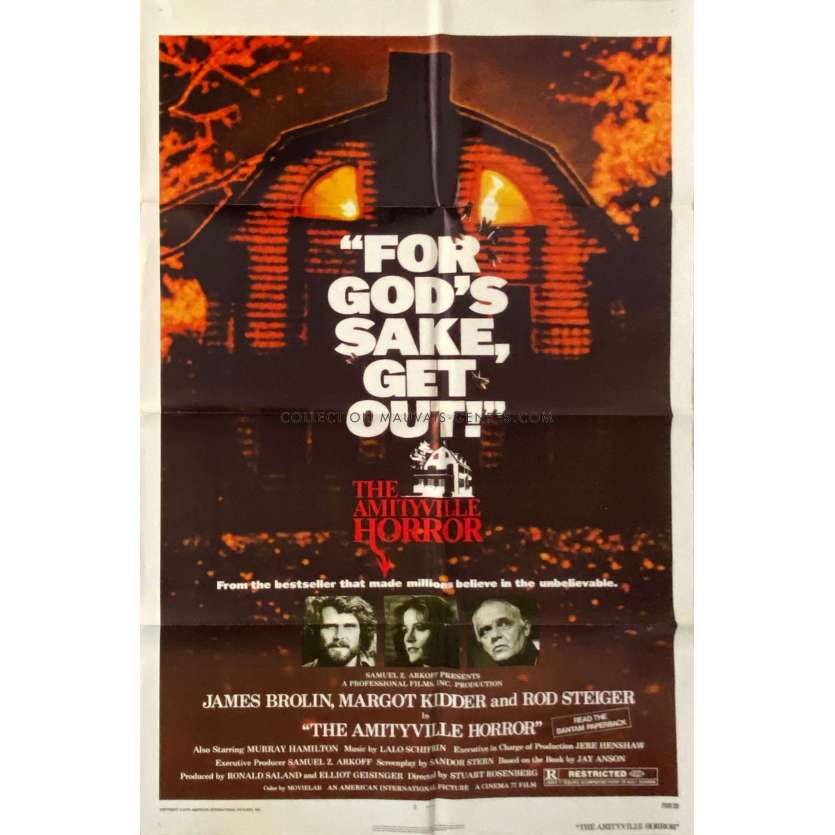 AMITYVILLE Affiche de film- 69x104 cm. - 1979 - James Brolin, Stuart Rosenberg