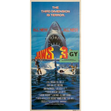 LES DENTS DE LA MER 4 Affiche de film- 33x78 cm. - 1987 - Lance Guest, Joseph Sargent