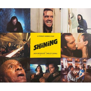 THE SHINING Lobby Cards x9 - 8x10 in. - 1980 - Stanley Kubrick, Jack Nicholson