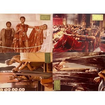 CALIGULA Photos de film x4 - 28x35 cm. - 1979 - Malcom McDowell, Tinto Brass