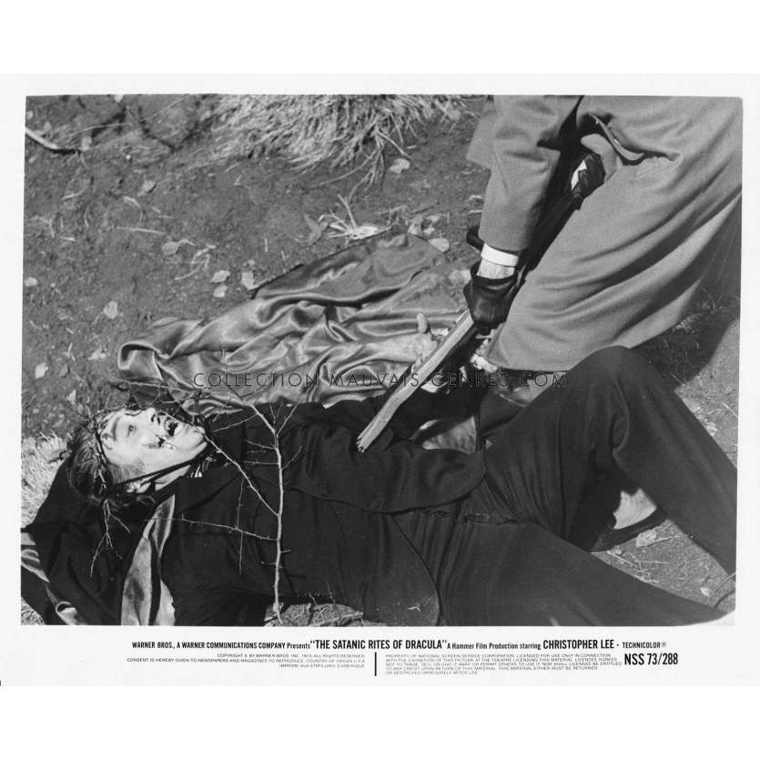 THE SATANIC RITES OF DRACULA Movie Still- 8x10 in. - 1973 - Alan Gibson, Christopher Lee