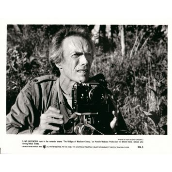 SUR LA ROUTE DE MADISON Photos de presse BM-6 - 20x25 cm. - 1995 - Meryl Streep, Clint Eastwood