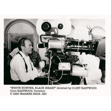 CHASSEUR BLANC COEUR NOIR Photos de presse N3 - 20x25 cm. - 1990 - James Fahey, Clint Eastwood