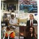 BOWLING FOR COLOMBINE Lobby Cards x6 - 9x12 in. - 2002 - Michael Moore, Charlton Heston