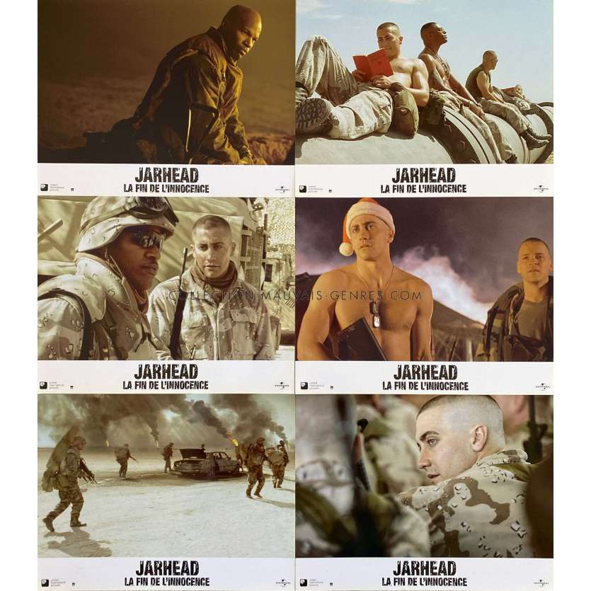 JARHEAD Lobby Cards x6 - 9x12 in. - 2005 - Sam Mendes, Jake Gyllenhaal