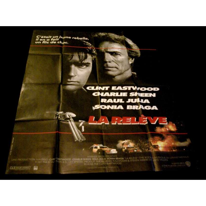 THE ROOKIE French One Panel 47x63 Clint Eastwood Movie Poster '90 Harry