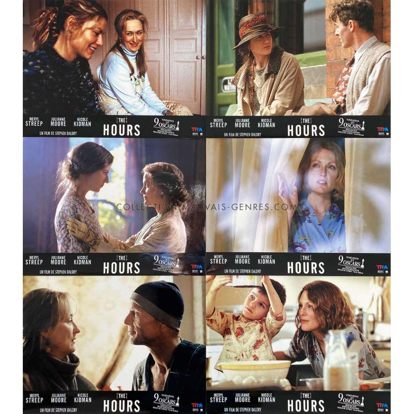 THE HOURS Lobby Cards x6 - 9x12 in. - 2002 - Stephen Daldry, Meryl Streep