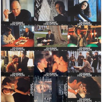A BEAUTIFUL MIND Lobby Cards x12 - 9x12 in. - 2001 - Ron Howard, Russell Crowe
