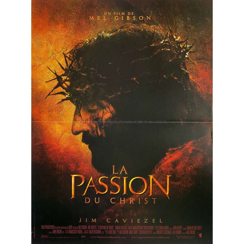 LA PASSION DU CHRIST Affiche de film- 40x54 cm. - 2004 - Jim Caviezel, Mel Gibson