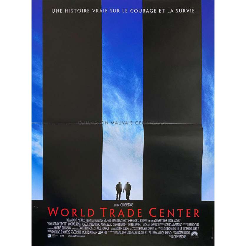 WORLD TRADE CENTER Affiche de film- 40x54 cm. - 2006 - Nicolas Cage, Oliver Stone