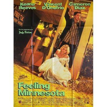 FEELING MINNESOTA Movie Poster- 47x63 in. - 1996 - Steven Baigelman, Keanu Reeves