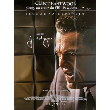 J. EDGAR Movie Poster- 47x63 in. - 2011 - Clint Eastwood, Leonardo DiCaprio
