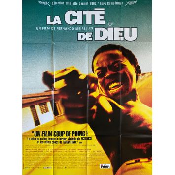 CITY OF GOD Movie Poster- 47x63 in. - 2002 - Fernando Meirelles, Alexandre Rodrigues