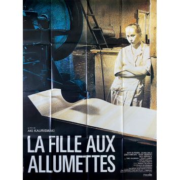 LA FILLE AUX ALLUMETTES Affiche de film- 120x160 cm. - 1990 - Kati Outinen, Aki Kaurismäki