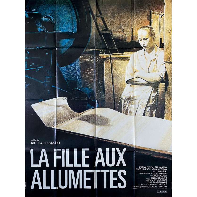 LA FILLE AUX ALLUMETTES Movie Poster- 47x63 in. - 1990 - Aki Kaurismäki, Kati Outinen