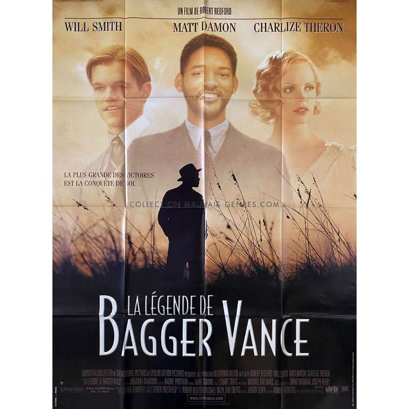 LA LEGENDE DE BAGGER VANCE Affiche de film- 120x160 cm. - 2000 - Will Smith, Robert Redford