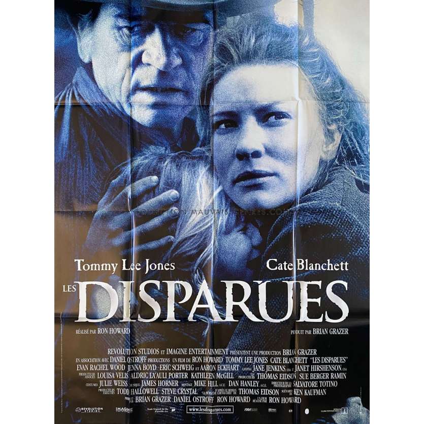 LES DISPARUES Affiche de film- 120x160 cm. - 2003 - Tommy Lee Jones, Ron Howard