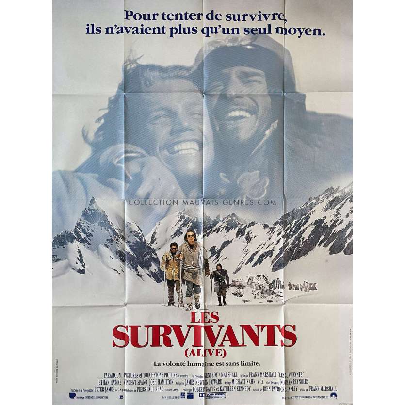 LES SURVIVANTS Affiche de film- 120x160 cm. - 1993 - Ethan Hawke, Frank Marshall