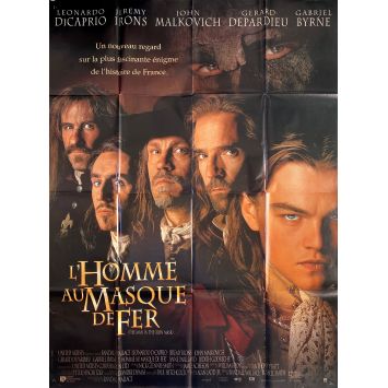 L'HOMME AU MASQUE DE FER Affiche de film- 120x160 cm. - 1998 - Leonardo DiCaprio, Randall Wallace