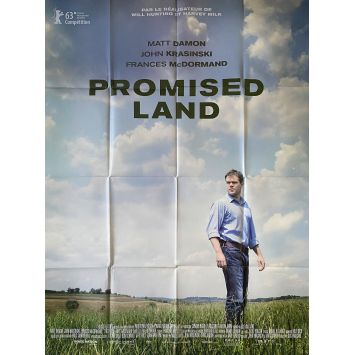 PROMISED LAND Movie Poster- 47x63 in. - 2012 - Gus Van Sant, Matt Damon