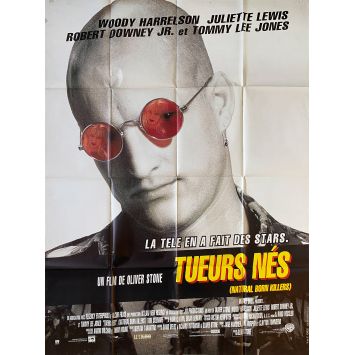 TUEURS NES Affiche de film- 120x160 cm. - 1994 - Woody Harrelson, Oliver Stone