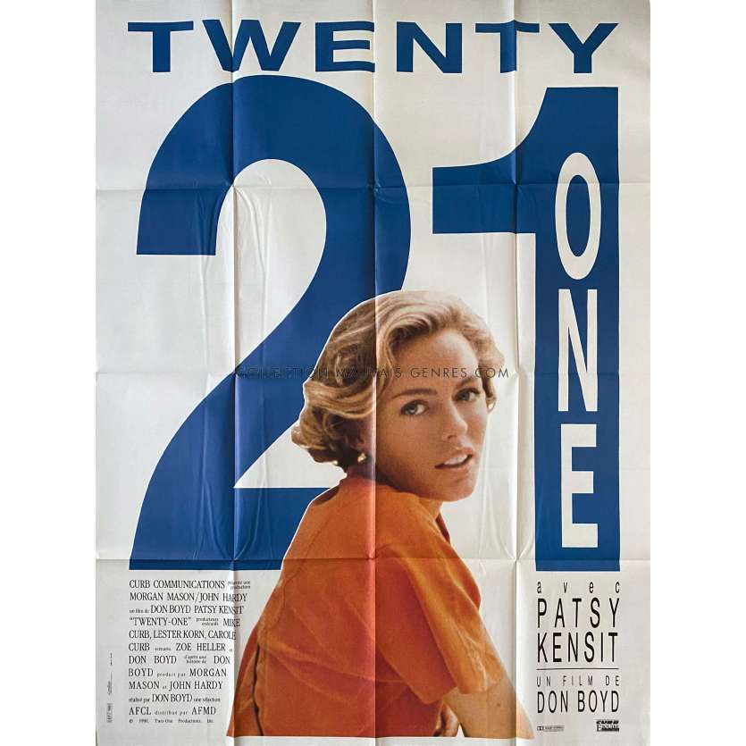 TWENTY ONE Movie Poster- 47x63 in. - 1991 - Don Boyd, Patsy Kensit