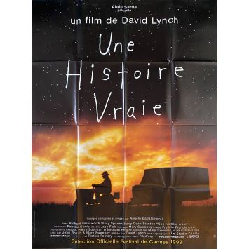 UNE HISTOIRE VRAIE Affiche de film- 120x160 cm. - 1999 - Richard Farnsworth, David Lynch