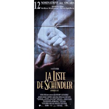 SCHINDLER'S LIST Movie Poster- 23x63 in. - 1993 - Steven Spielberg, Liam Neeson
