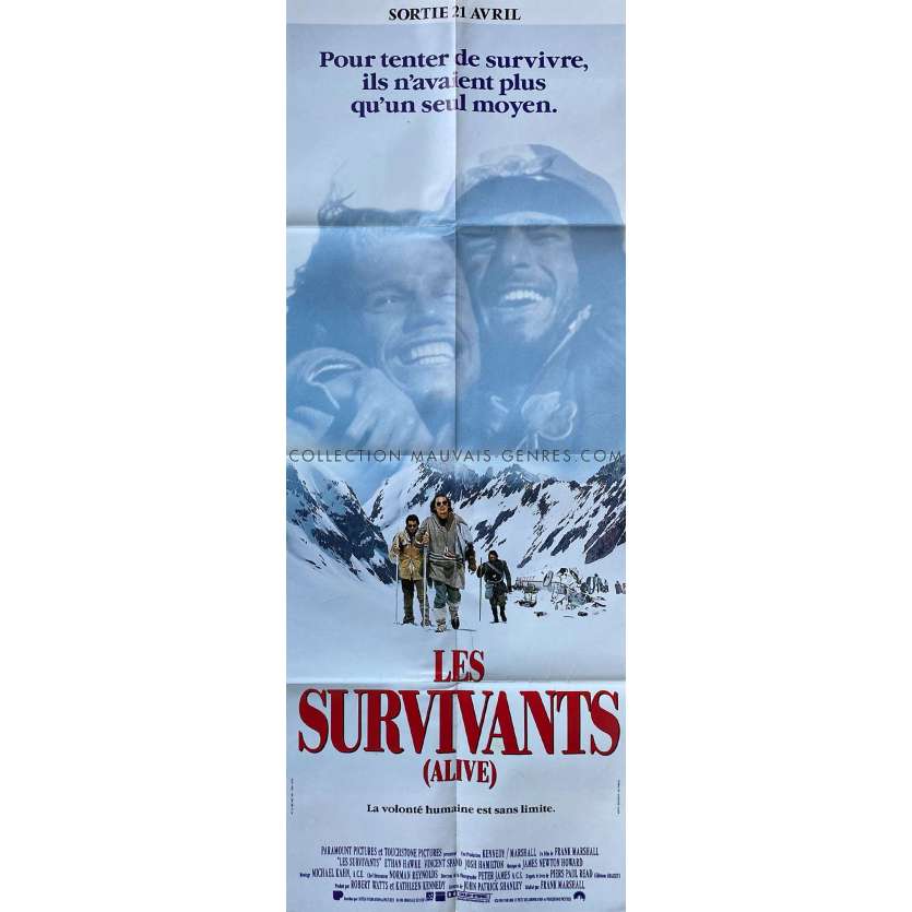 LES SURVIVANTS Affiche de film- 60x160 cm. - 1993 - Ethan Hawke, Frank Marshall
