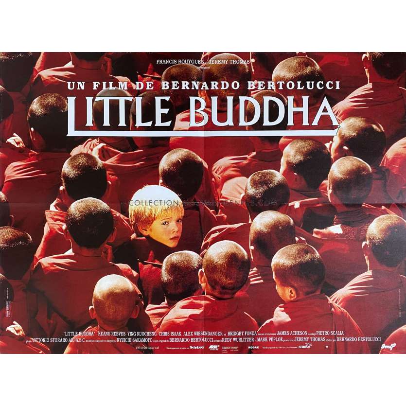 LITTLE BUDDHA Affiche de film- 60x80 cm. - 1993 - Keanu Reeves, Bernardo Bertolucci