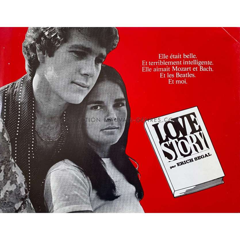 LOVE STORY Synopsis- 21x30 cm. - 1970 - Ali MacGraw, Ryan O'Neal, Arthur Hiller