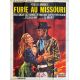 FURIE AU MISSOURI Affiche de film- 120x160 cm. - 1967 - Peter Lee Lawrence, Alfonso Brescia