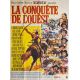 LA CONQUETE DE L'OUEST Affiche de film- 120x160 cm. - 1962/R1970 - John Wayne, John Ford