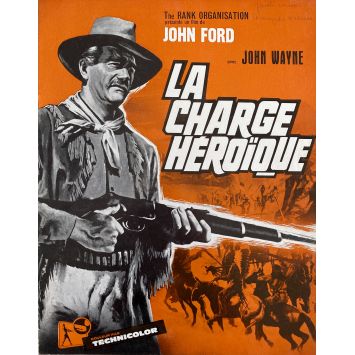 LA CHARGE HEROIQUE Dossier de presse 8p - 24x30 cm. - 1949 - John Wayne, John Ford
