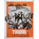 7 SECONDES EN ENFER Synopsis 4p - 24x30 cm. - 1967 - James Garner, John Sturges