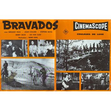 BRAVADOS Synopsis 4p - 24x30 cm. - 1958 - Gregory Peck, Henry King